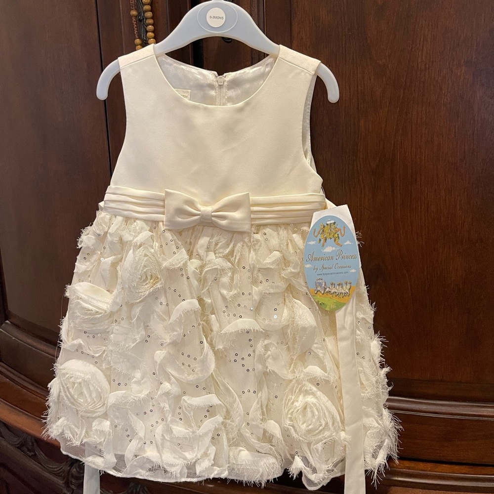 White formal dress